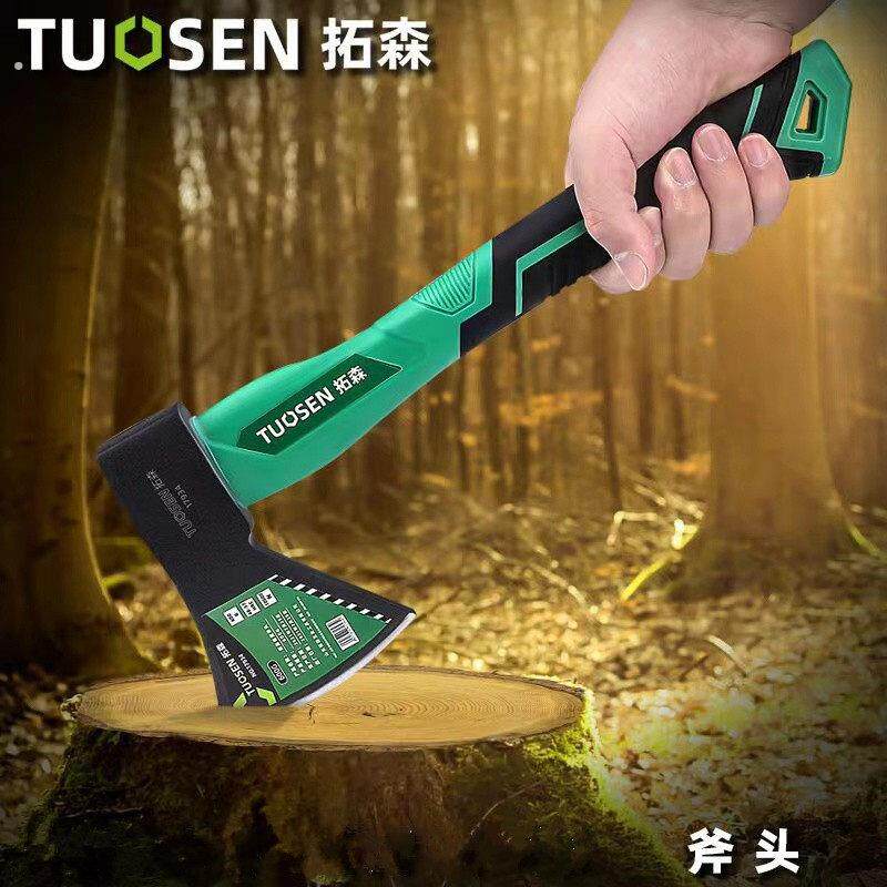 斧头家用劈柴神器农村精钢户外砍树柴工具小斧子大号开山手斧