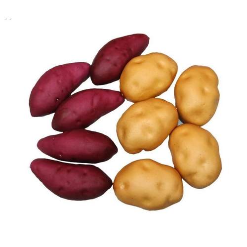 彷真红薯模型土豆假水果蔬菜番薯地瓜家居整体橱柜样板房装饰摆设