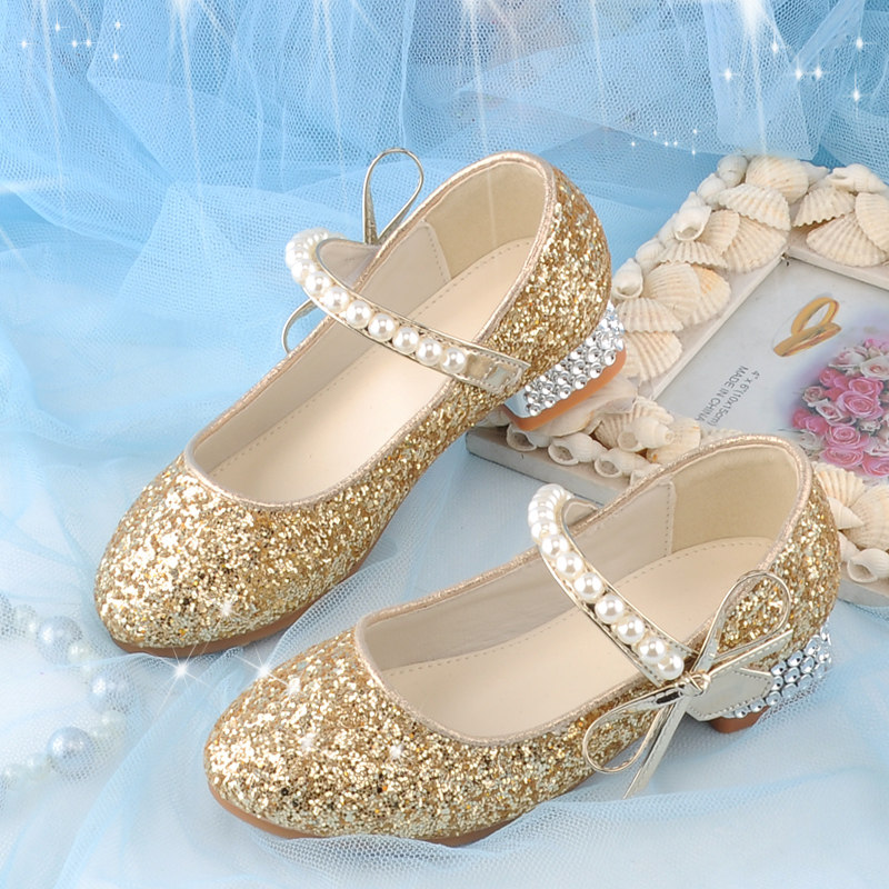 女童公主鞋水晶春鞋学院风韩版闪亮儿童网红高跟配礼服小女孩洋气,童鞋/婴儿鞋/亲子鞋,水晶/水钻鞋,淘宝优惠券,粉丝福利购,淘宝优惠卷