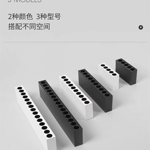 明装led格栅灯免开孔线条无主灯客厅卧室商用长条防眩无频闪射灯