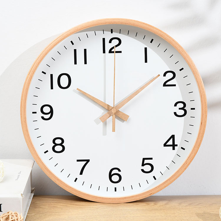 挂钟客厅北欧超静音时钟表挂墙家用时尚现代简约钟表卧室创意挂表