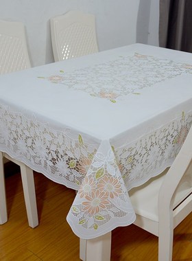 新款长方形餐桌布茶几台布tpvc防水防油防烫免洗塑料简约紫色桌布