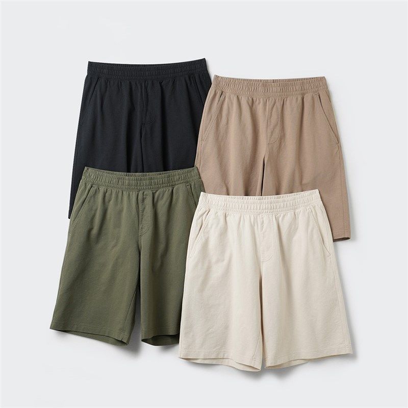 纯棉细毛圈 男士宽松五分裤 遛弯休闲中裤 纯色百搭短裤夏款男装,男装,短裤,淘宝优惠券,粉丝福利购,淘宝优惠卷