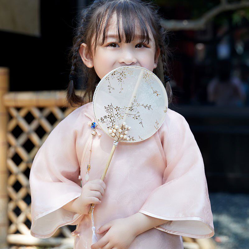 真丝儿童秋款女夏季中国风女童中国风女童改良旗袍民国风民国装