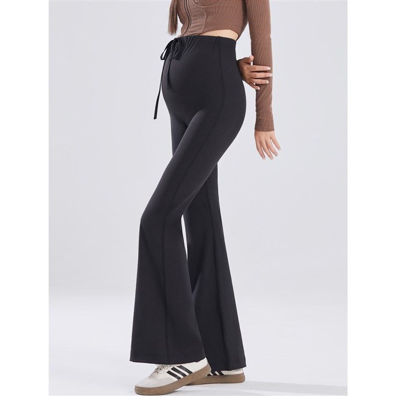 无托腹孕妇微喇叭裤秋冬季加绒加厚款外穿抽绳打底裤显瘦弹力长裤,孕妇装/孕产妇用品/营养,孕妇休闲裤,淘宝优惠券,粉丝福利购,淘宝优惠卷