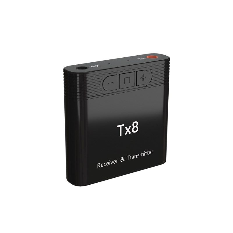 TX8蓝牙发射器接收器二合一 蓝牙5.0音频发射器 车载蓝牙接收器