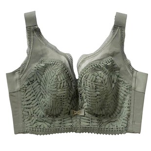 软钢圈全罩杯大胸显小内衣收副乳上托聚拢调整型文胸提拉塑形胸罩