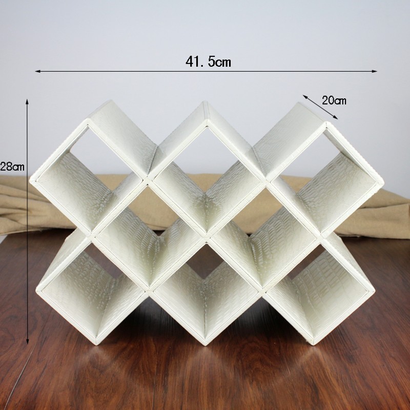 红酒架摆件欧式创意现代简约家z用实木个性装饰品酒柜格葡萄酒瓶