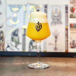 Monkish僧侣啤酒杯玻璃杯TEKU特酷精酿啤酒高脚杯子330ml 1个