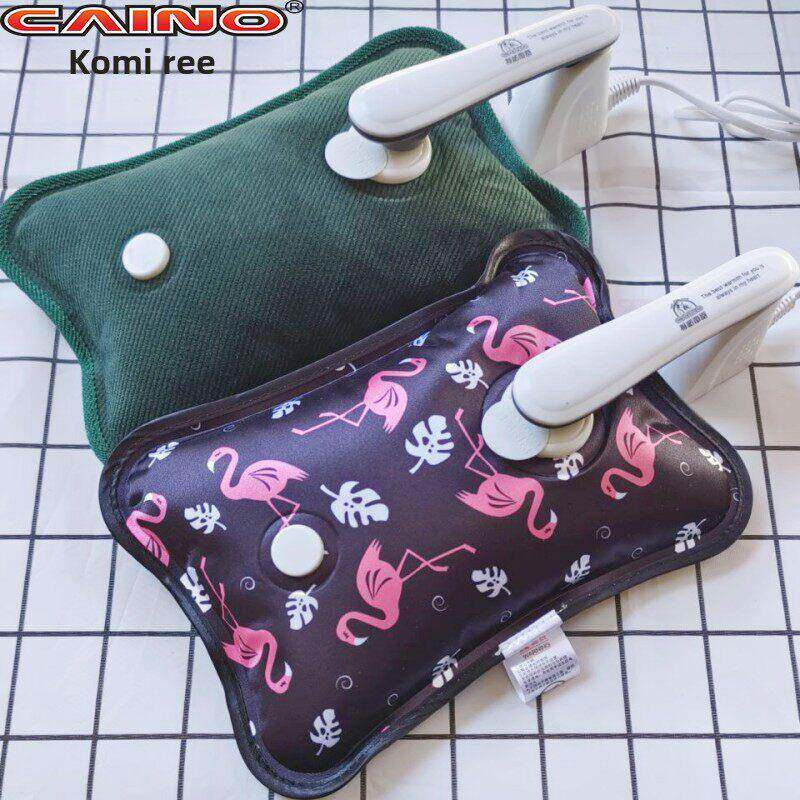 柯诺电热水袋丝光暖腰暖手宝已注水光面光板暖水袋充电防爆电暖宝