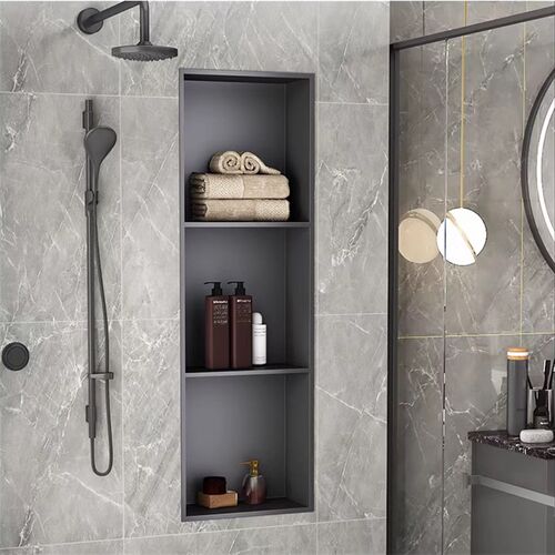 不锈钢壁龛柜化妆室置物架亚x黑酒柜电视机柜子铜铝雕花屏风隔断