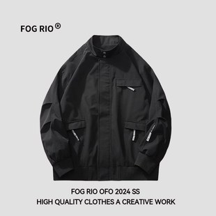 夹克 2025新潮牌日系户外机能风工装 FOG RIO冲锋衣外套男春秋季