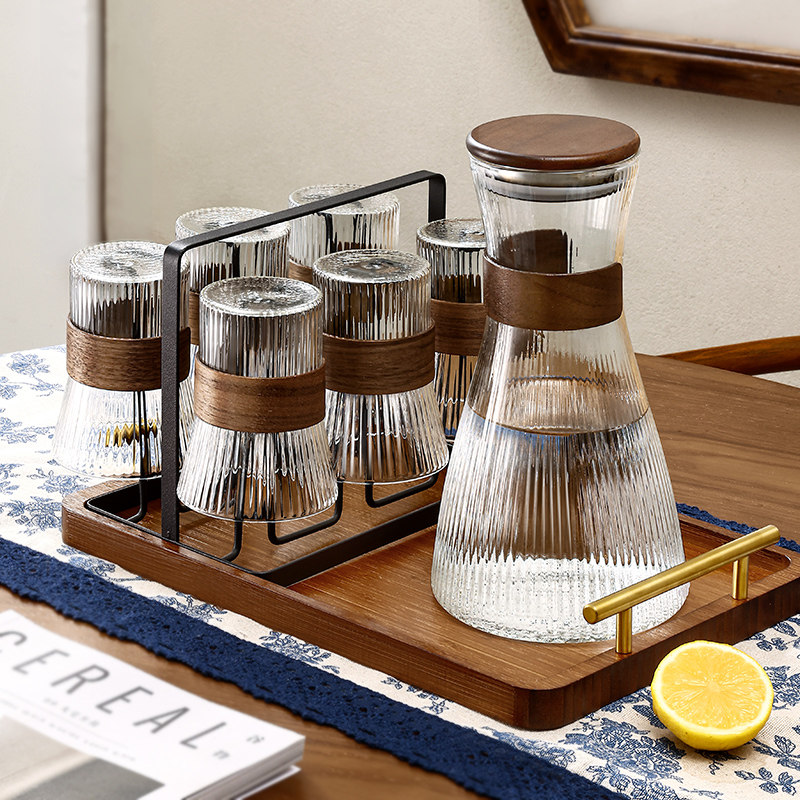 玻璃杯家用耐高温水杯套装客厅待客茶杯喝水杯防烫杯具茶具大容量,餐饮具,玻璃杯,淘宝优惠券,粉丝福利购,淘宝优惠卷