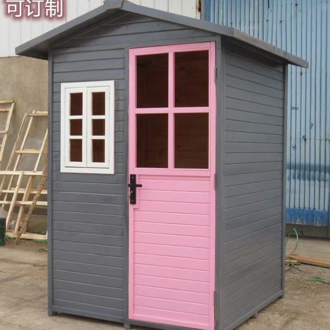 定制防腐木工具房售货亭储物柜木岗亭防腐防雨防风木屋