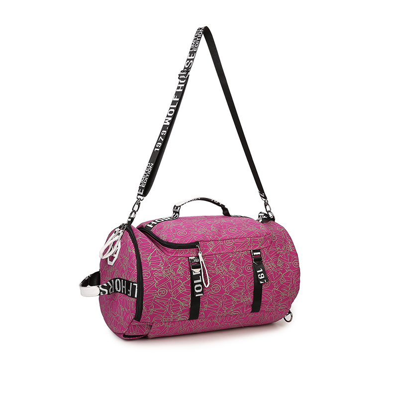 2021新款帆布双肩包女大容量休闲旅行包初高中学生书包三用包包