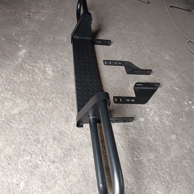 依维柯宝迪得意后保险杠防撞杠防护杠改装件车顶行李框货架后爬梯