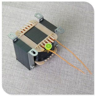 EI7635芯L支架横装 铁芯电感喇叭音箱分频器线圈 3mH 无I条 1mH