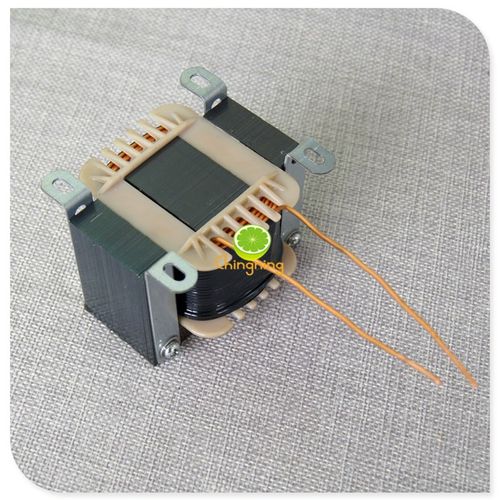 6A 1mH-3mH 铁芯电感喇叭音箱分频器线圈 EI7635芯L支架横装无I条