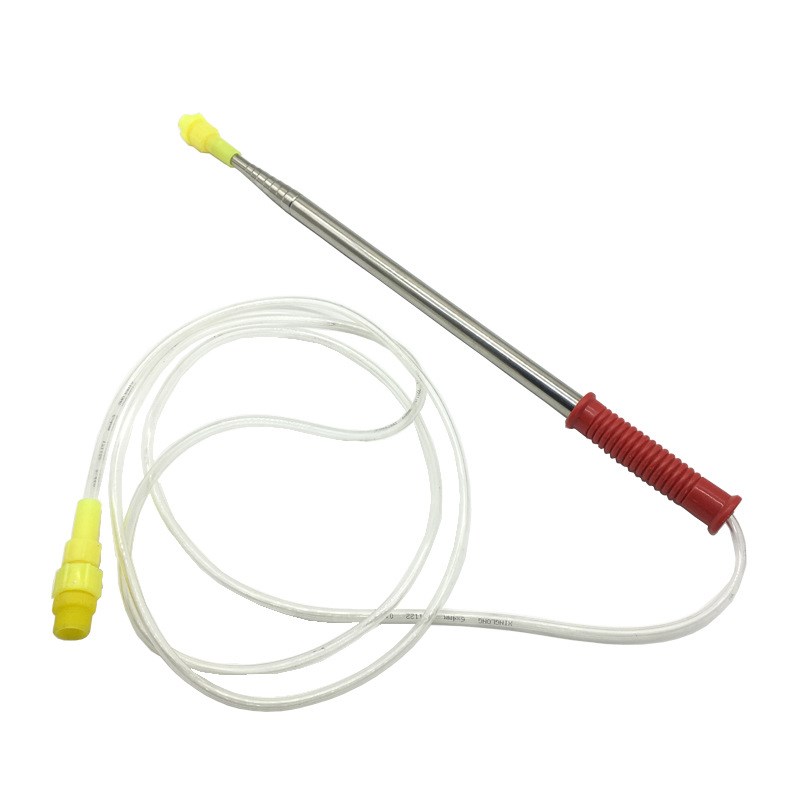 电动喷雾器配件超长不锈钢加长杆伸缩式钓鱼竿式喷杆农用果树农药