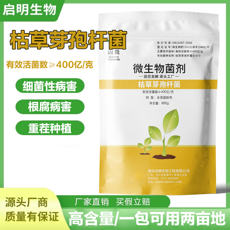枯草芽孢菌杆菌农用微生物菌剂兰花专业生根壮苗菌肥蔬菜果树抗病
