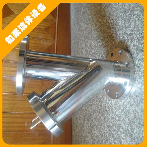 厂家直供法兰过滤器 卫生级不锈钢Y型过滤器 污水管道过滤器