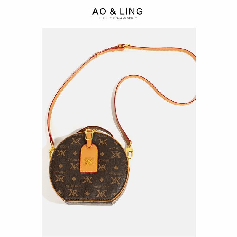 圆饼包女包包2023新款手提包高级感单肩斜挎包女百搭时尚小圆包潮,箱包皮具/热销女包/男包,通用款女包,淘宝优惠券,粉丝福利购,淘宝优惠卷