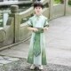 短袖 汉服男童演出服古风帅气儿童古装 薄款 夏季 国学服女孩中秋唐装