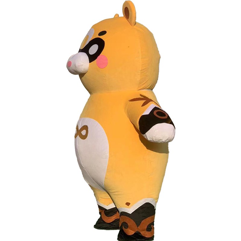 原神玩偶服装充气卡通人偶服锅巴可行走穿戴演出搞笑服装来图定制