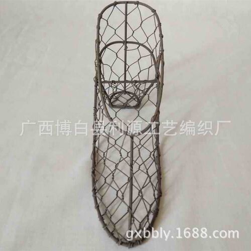 厂家供应 多肉铁艺花环个 性创意铁线多肉花盆 多肉铁艺产品