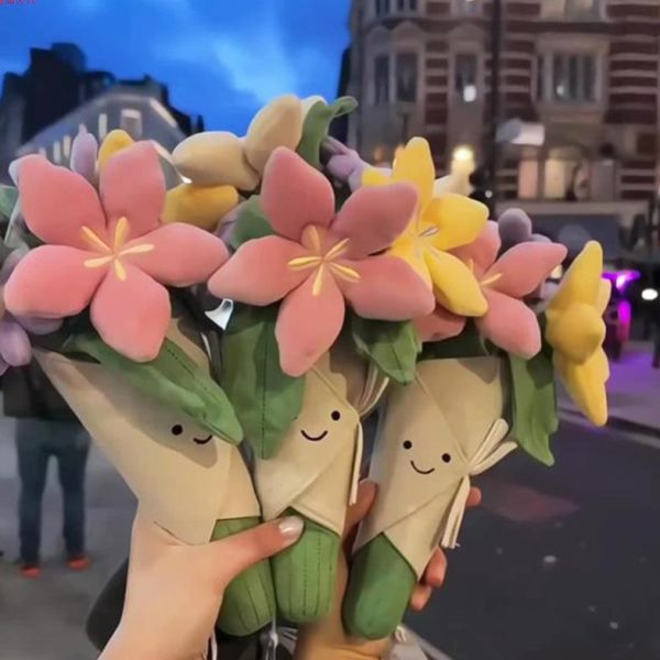儿童生日节六七夕情人节玩偶花束教师毕业礼物礼物一送女友男友节