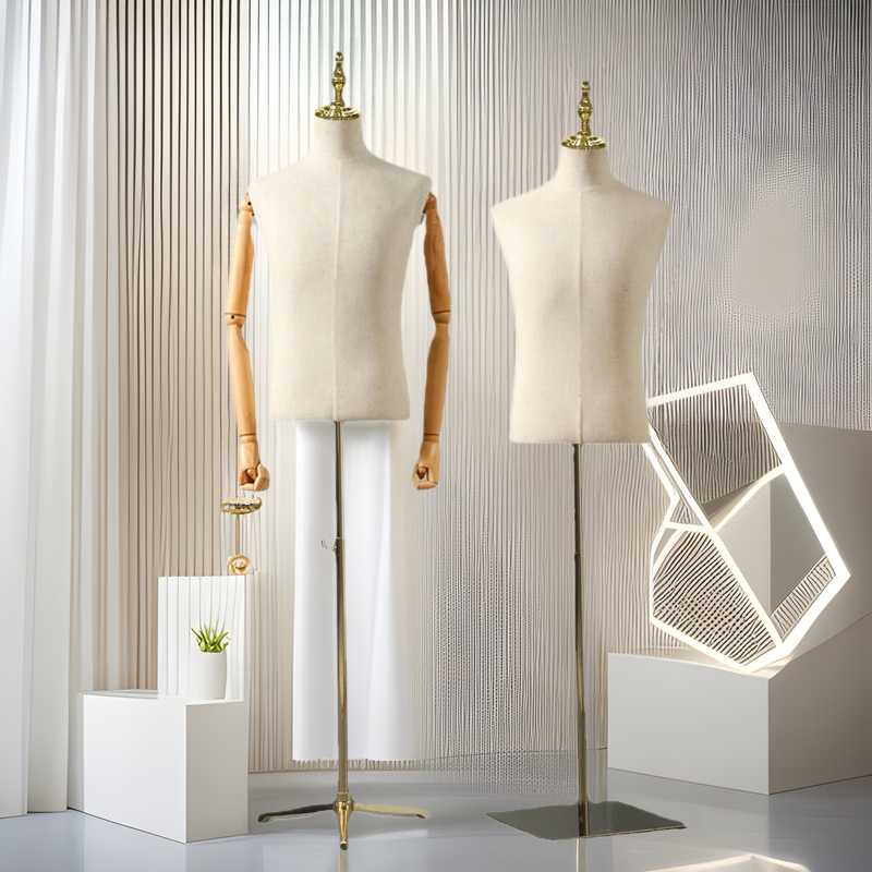 服装店男模特道具半身全身假人人台西装展示架橱窗衣架金属架