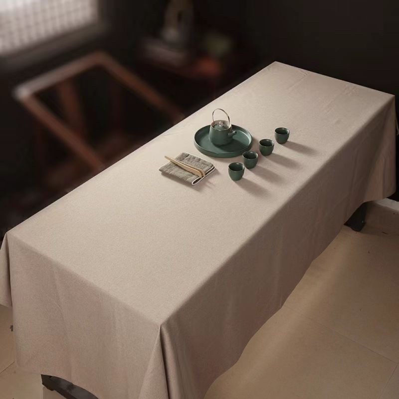 会议桌布定制长方形轻奢高级感酒店会议室长条桌台布