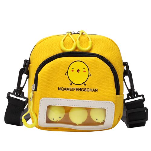 可爱帆布小包包女包2021新款时尚少女单肩包斜挎蹦迪包网红小布包