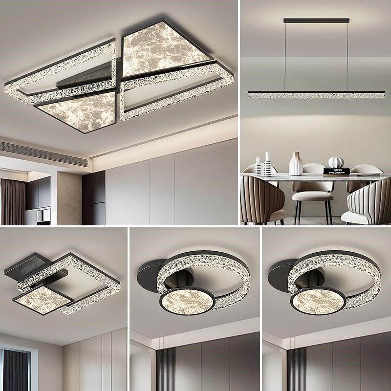 意式极简客厅灯吸顶灯大气家用简约高级感2025新款高亮度大厅主灯