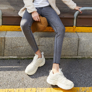 子修身 潮牌紧身九分弹性铅笔裤 小脚牛仔裤 2021夏季 男装 百搭男生裤