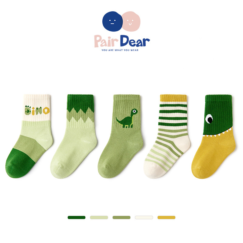 秋冬款儿童袜子男童袜秋冬儿童春秋袜子中筒足球运动袜子