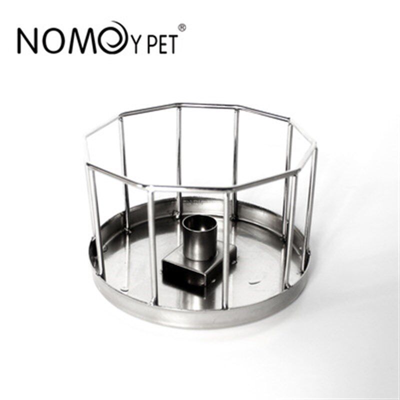 诺摩陆龟水盆爬宠爬虫喂食器自动饮水器喝水不锈钢不生锈食水盆