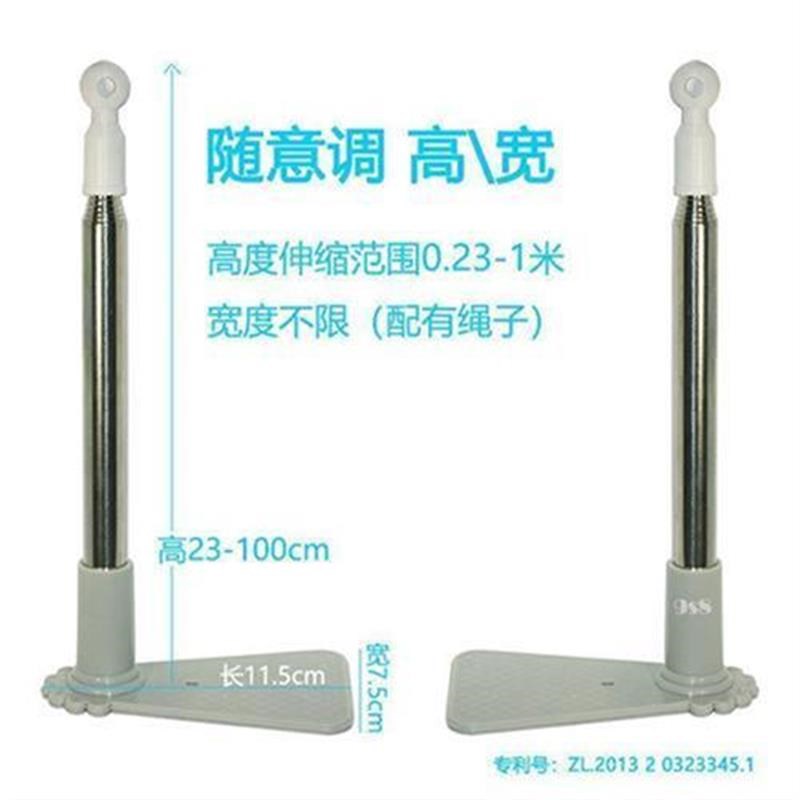 蚊帐扩展支架 *j蚊帐床尾架宫廷圆顶蚊帐配件 床幔架子 床尾伸缩