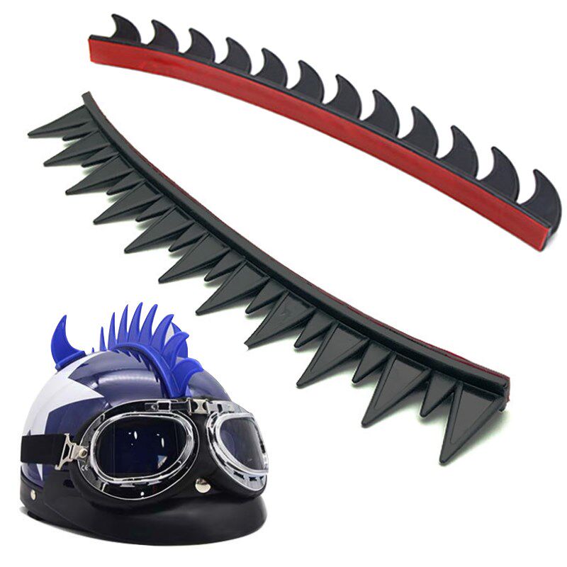 复古摩托车改f装电动车头盔贴条个性车身贴装饰贴纸装饰件通用贴