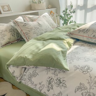 定做订制全棉纯棉四件套榻榻米220*229*230H*248*248*250cm被套罩