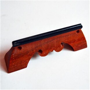 中阮配件中阮琴码红木色木镶乌木D条中阮乐器配件码子小阮琴码