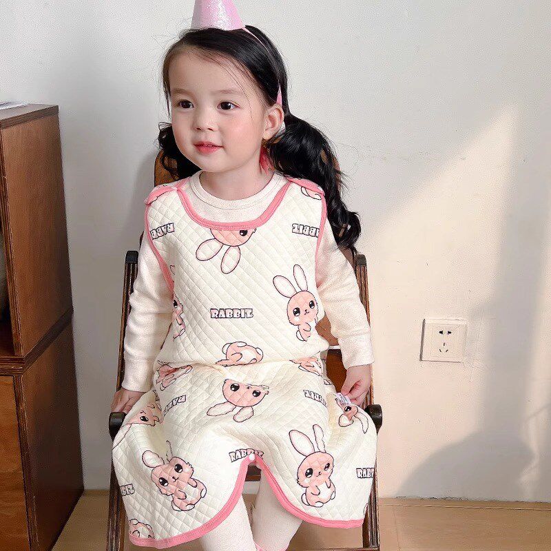 宝宝睡觉护肚子神器o防踢被婴儿肚兜纯棉春秋儿童护肚围防着凉肚