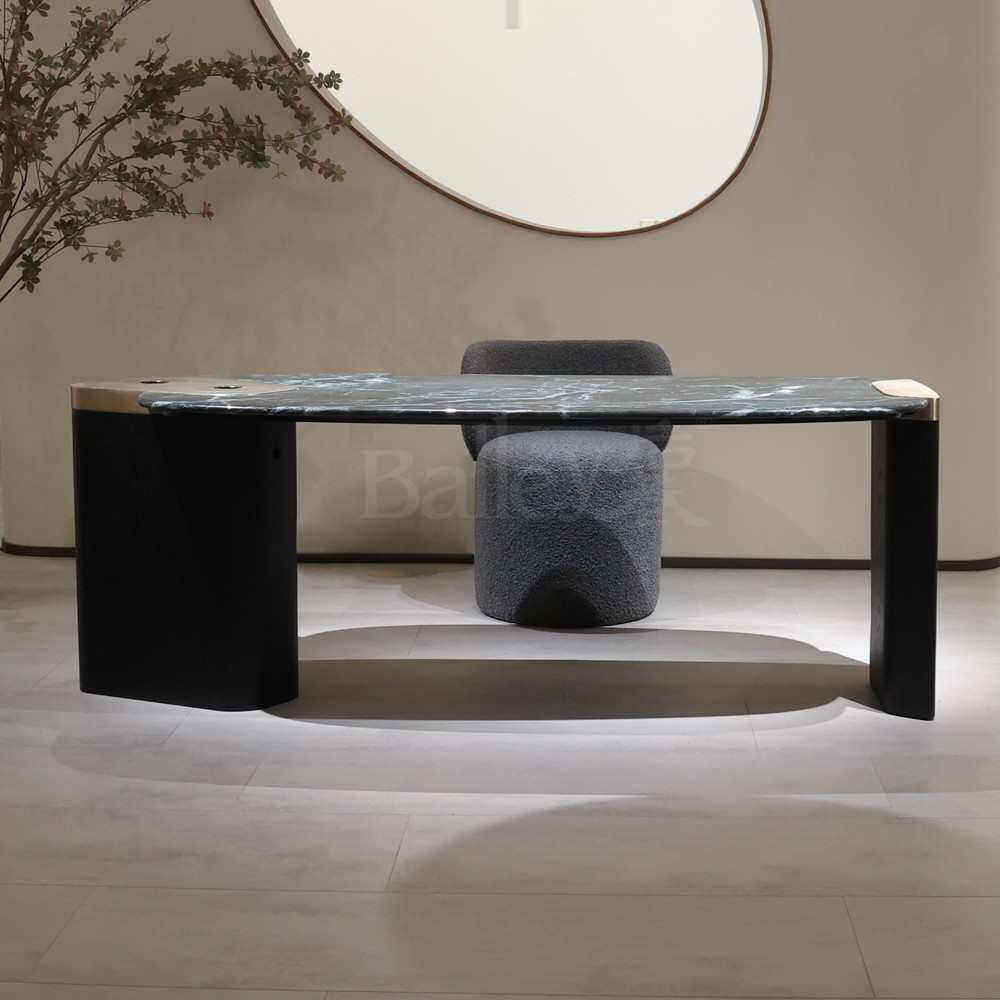 茶台茶桌现代极简茶艺桌多功能茶台中古风实木茶W台大理石茶台