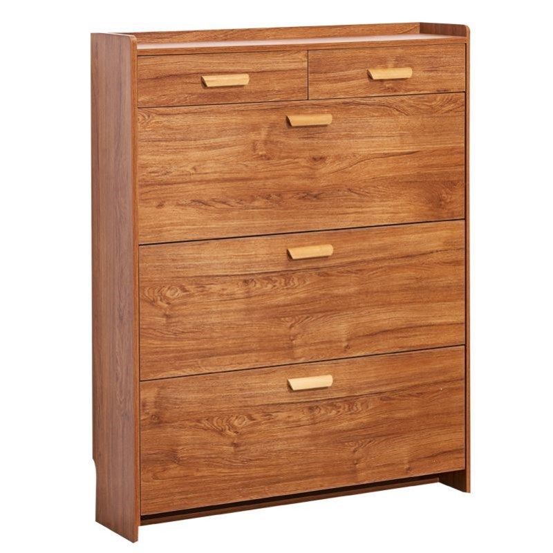 超翻斗鞋柜实木色带抽屉大容量现代门厅柜家用进门玄关鞋柜,收纳整理,鞋柜,淘宝优惠券,粉丝福利购,淘宝优惠卷