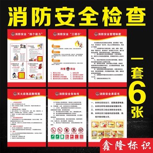 消防四个能力三个提示消防安全管理酒店消防检查制度消防应急预案