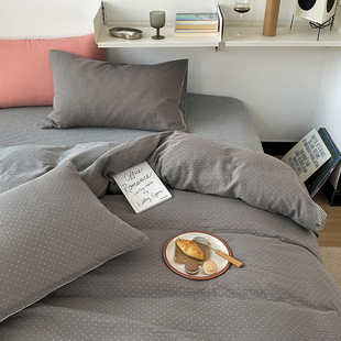 248 230 229 定做订制全棉纯棉双层纱四件套榻榻米被套220