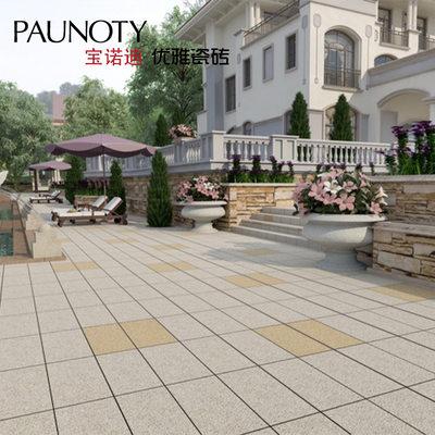 地舖石18mm加厚生态地舖石地砖广场砖庭院公园社区车库防滑300x60