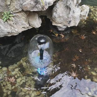 鱼池喷泉泵假山流水小喷r泉水族设备潜水泵庭院景观喷泉喷头七彩