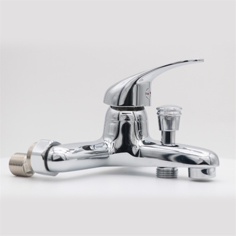 新品铜三联入墙式暗装淋浴冷热水家用淋浴龙头套装