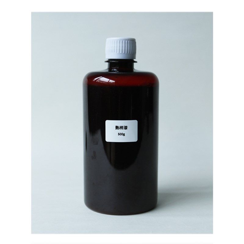 驻色草木染熟柿漆500克/10000克手工 天然植物染色柿染体验材料包